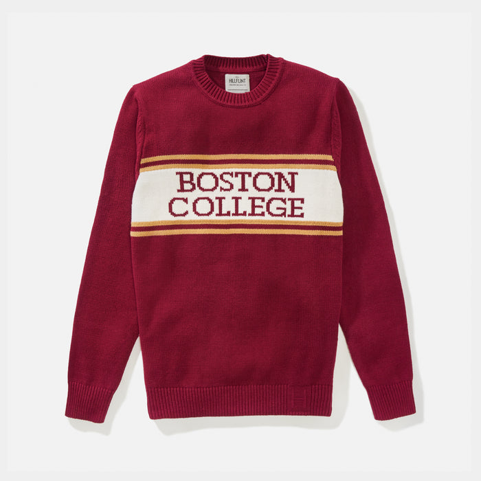 Boston College Varsity Stripe Sweater