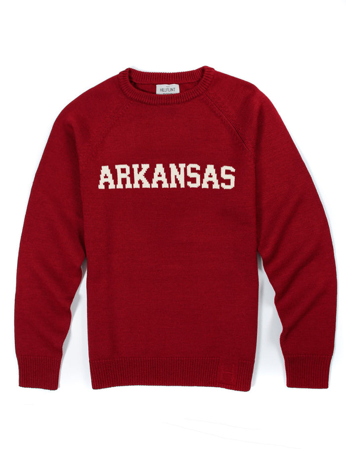 Merino Arkansas School Sweater
