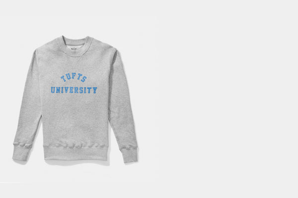 Tufts Classic Crewneck Sweatshirt Hillflint