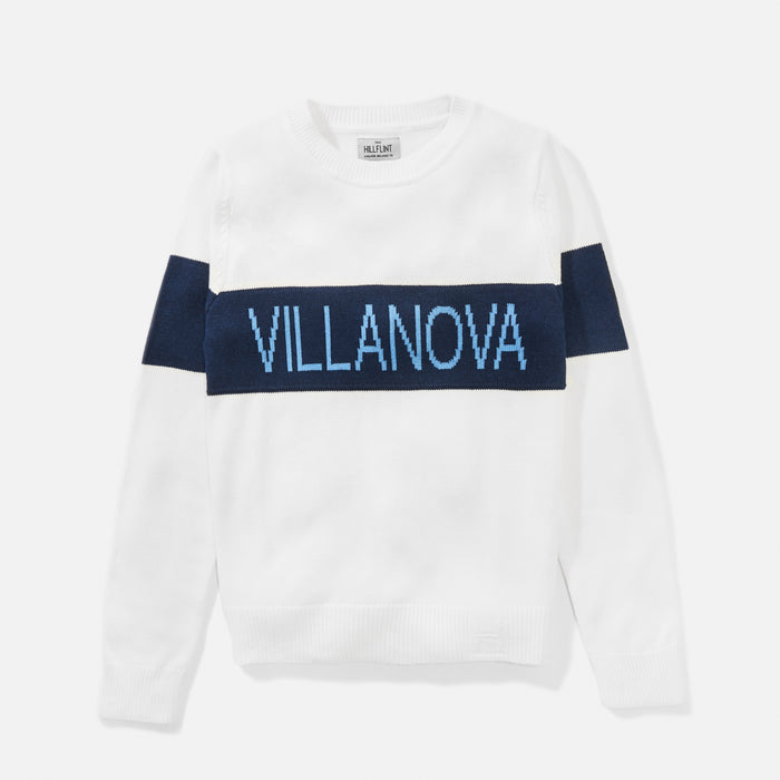 Women's Villanova Retro Stripe Sweater