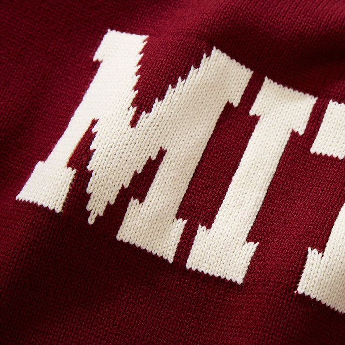 MIT Letter Sweater