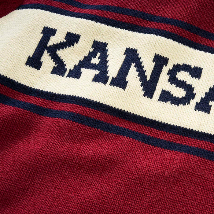 Kansas Varsity Stripe Sweater
