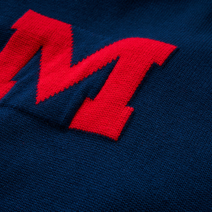 Ole Miss Letter Sweater