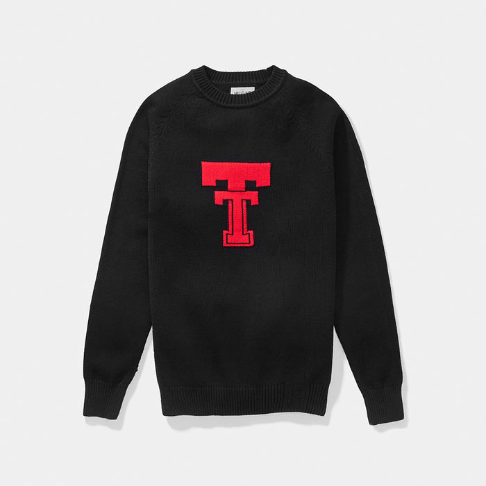 Texas Tech Vintage Letter Sweater