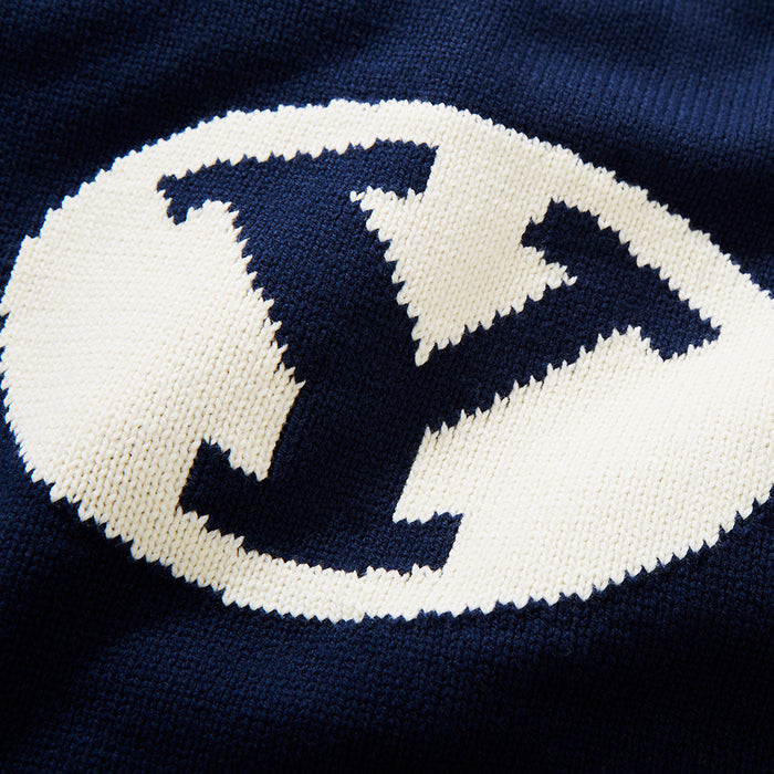 BYU Letter Sweater