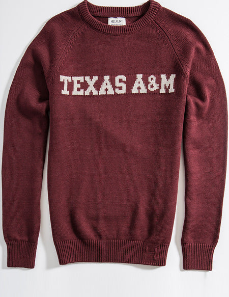 Merino Texas A&M School Sweater