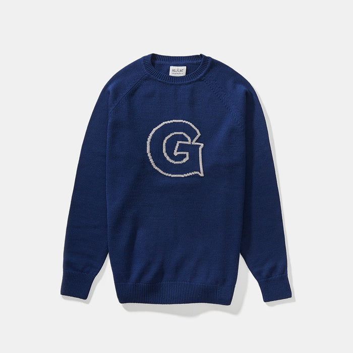 Merino Georgetown Letter Sweater