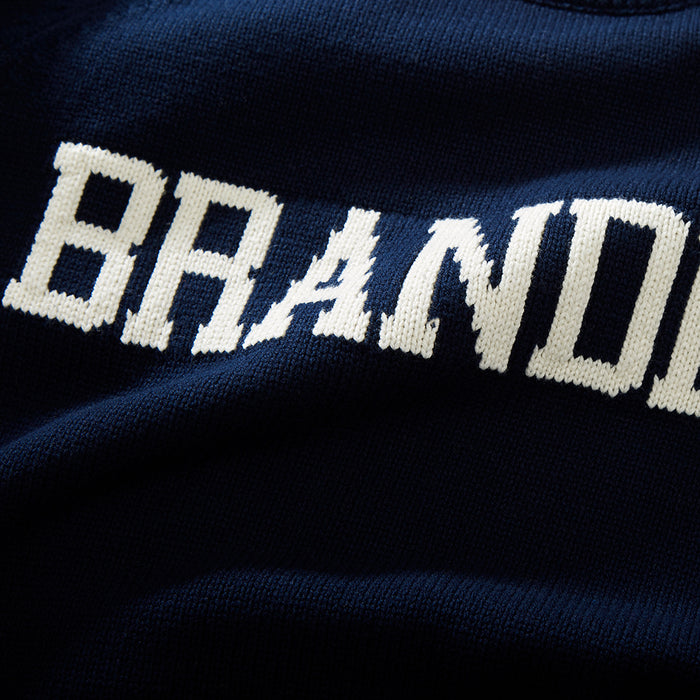 Cotton Brandeis School Sweater