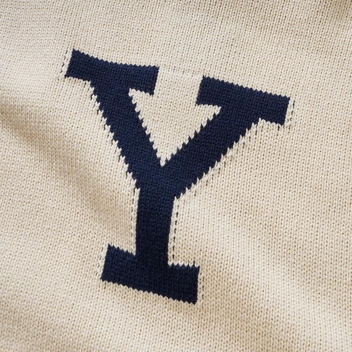 Yale Letter Sweater (Creme)