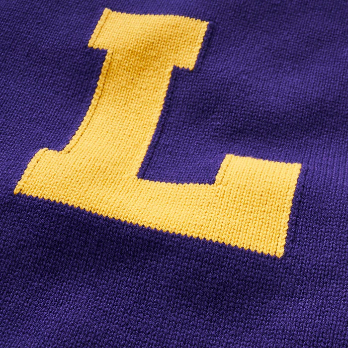LSU Vintage Letter Sweater