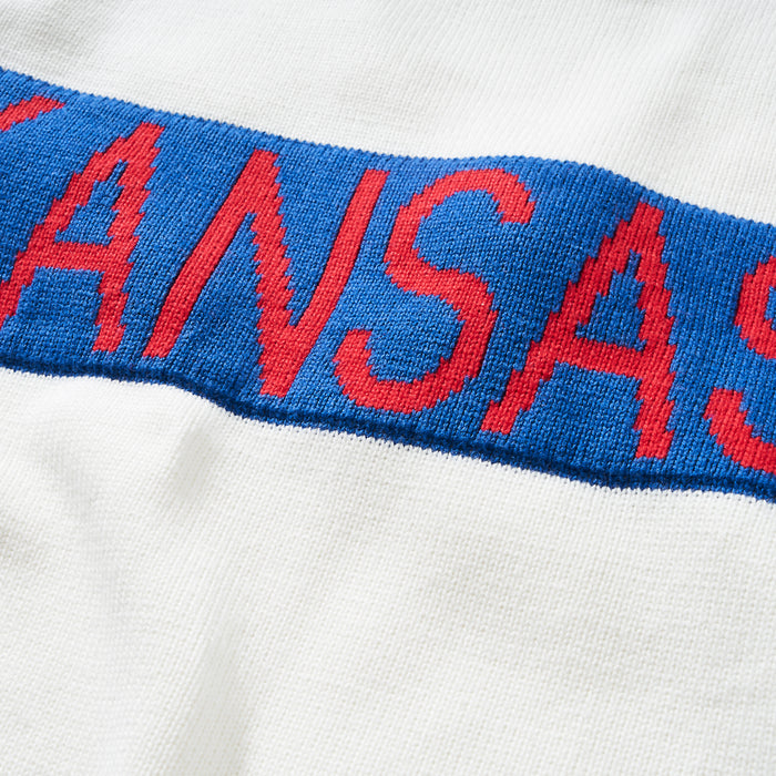 Women's Kansas Retro Stripe Sweater