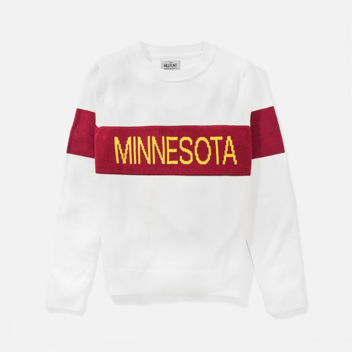 Women's Minnesota Retro Stripe Sweater