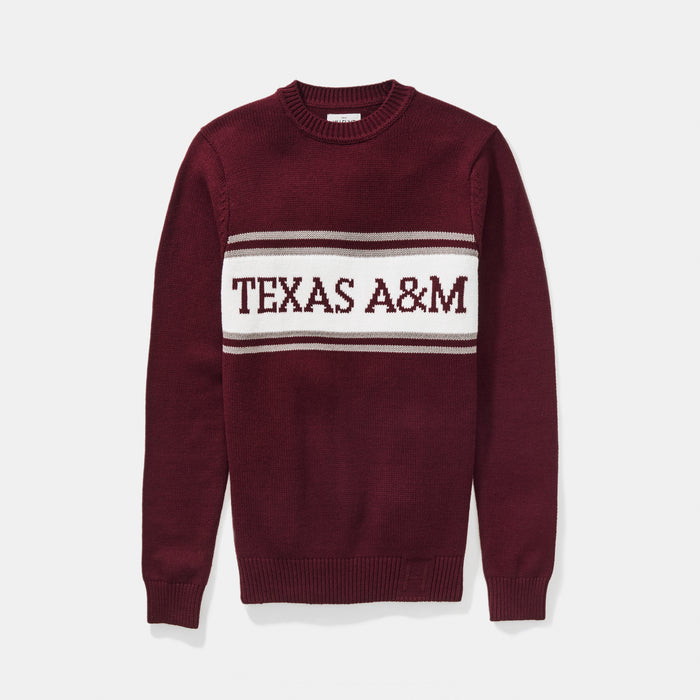 Texas A&M Varsity Stripe Sweater