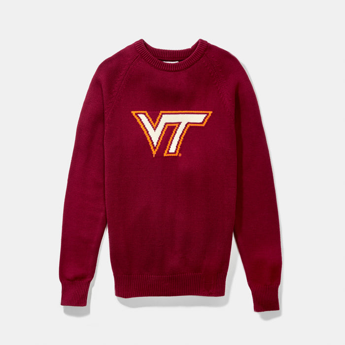 Virginia Tech Letter Sweater