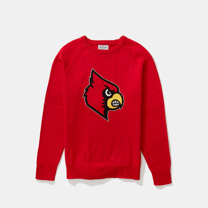 Cotton Louisville Mascot Sweater