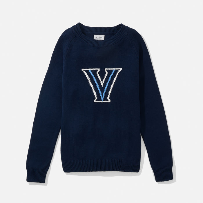 Merino Villanova Letter Sweater