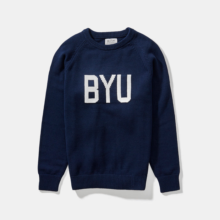 Cotton BYU School Sweater