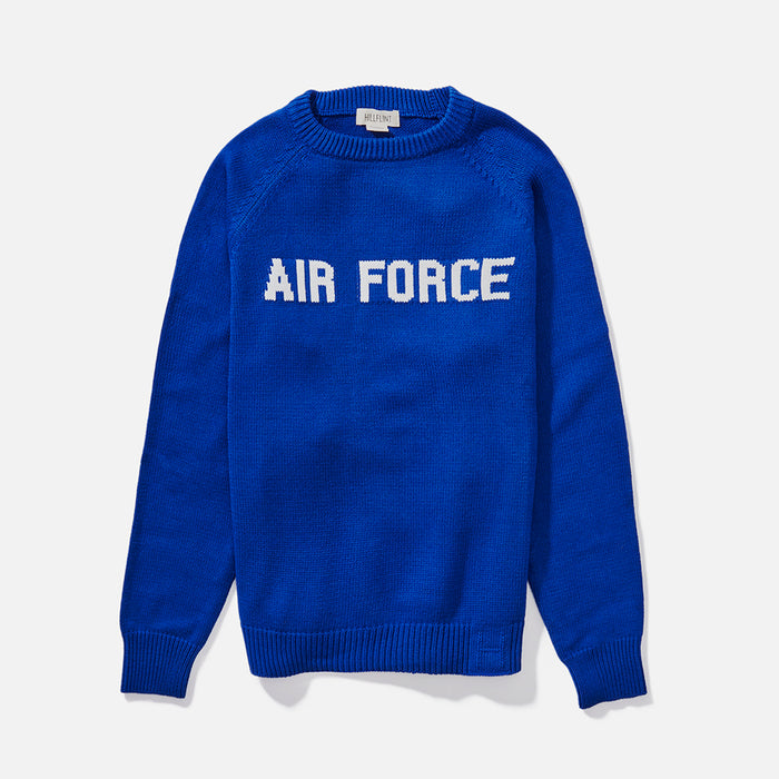 Cotton Air Force School Sweater