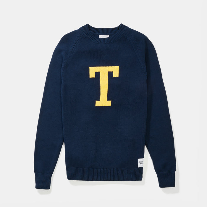 Merino Trinity Letter Sweater